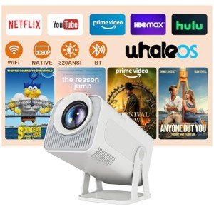 HY320 NTV Smart Projector with Voice Assistant