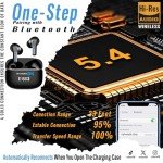 Hybrid Active Noise Cancelling Wireless Earbuds 40H Playtime