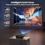 4K WiFi Projector with Bluetooth for Home Use