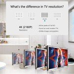 Soulaca 42" 4K Smart Mirror TV with Alexa