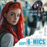 Hybrid Active Noise Cancelling Wireless Earbuds 40H Playtime
