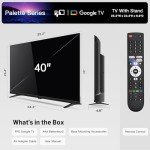 40-Inch Smart TV with Google TV and Dolby Audio