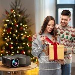 4K WiFi Projector with Bluetooth for Home Use