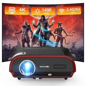 4K UHD Smart Projector with WiFi & Bluetooth