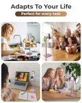 Adjustable Rotating Desk Phone Stand - Rose Gold