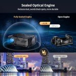 4K UHD Smart Projector with WiFi & Bluetooth