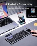 Inateck Foldable Bluetooth Keyboard with Touchpad