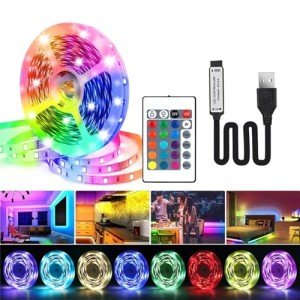 RGB LED Strip Lights for TVs and Monitors