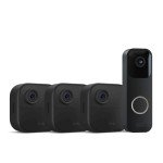 Blink Video Doorbell & 3 Outdoor Smart Cameras