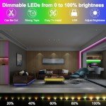 RGB LED Strip Lights for TVs and Monitors