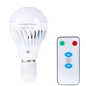 Rechargeable Remote-Controlled Magic Light Bulbs