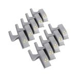Garosa 10Pcs LED Hinge Light - Warm White