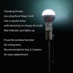 Rechargeable Remote-Controlled Magic Light Bulbs
