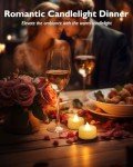 12-Pack Flameless LED Tea Lights for Home Decor