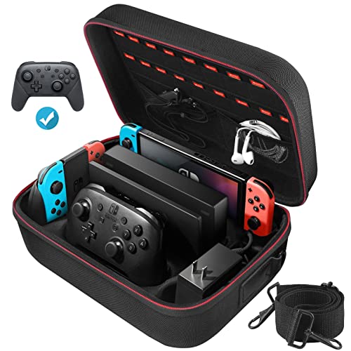 Nintendo Switch Case with 18 Game Card Slots