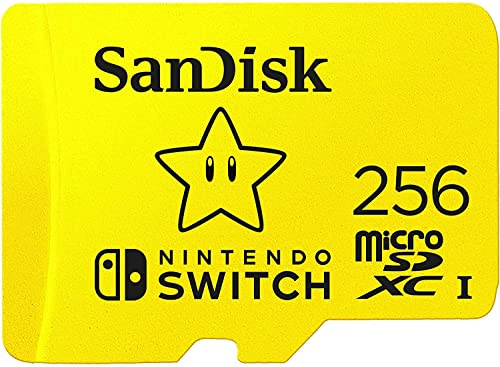 SanDisk 256GB MicroSD Card for Nintendo Switch