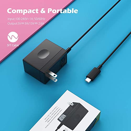 YCCTEAM Fast Charger for Nintendo Switch & OLED