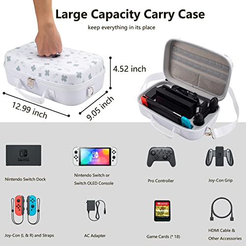 Flyekist Hard Carrying Case for Nintendo Switch