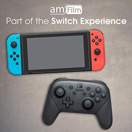 amFilm Tempered Glass Screen Protector for Nintendo Switch