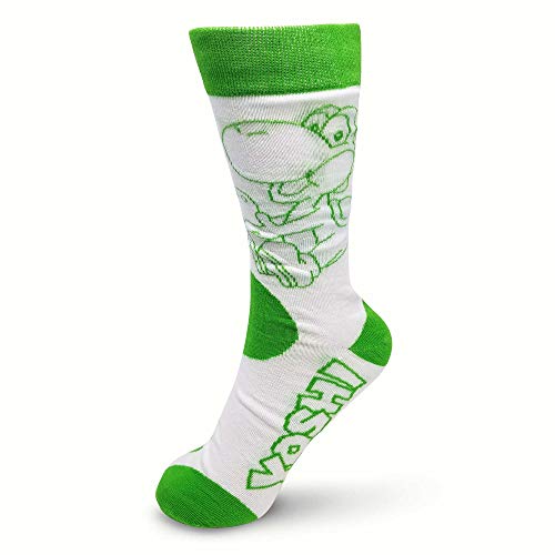 Super Mario Evergreen Crew Socks - 3 Pack