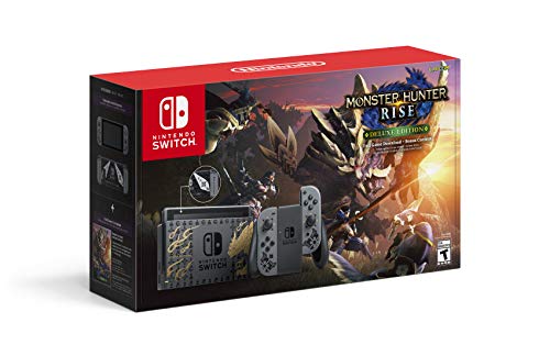 Nintendo Switch Monster Hunter Rise Deluxe Bundle