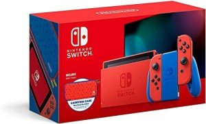 Mario Red & Blue Nintendo Switch Console