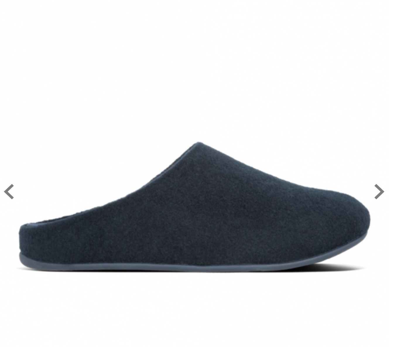 Men's Navy Felt FitFlop Slipper Shoes Size 10