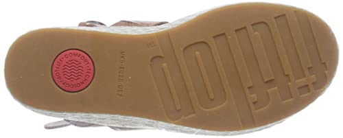 Light Tan Eloise Espadrille Wedge Sandals - Size 7