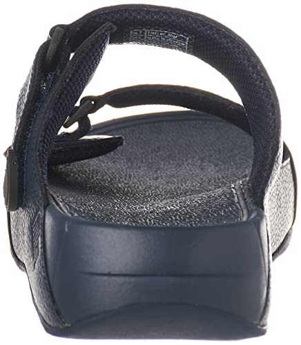 FitFlop Men's Sandals Flip-Flop, Midnight Navy, 12