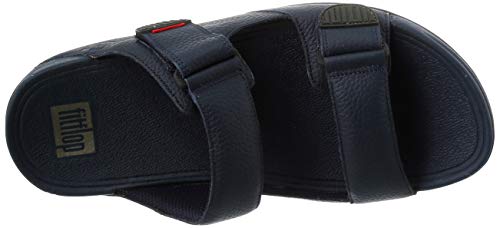 FitFlop Men's Sandals Flip-Flop, Midnight Navy, 12