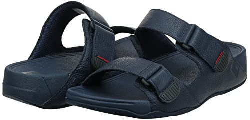 FitFlop Men's Sandals Flip-Flop, Midnight Navy, 12