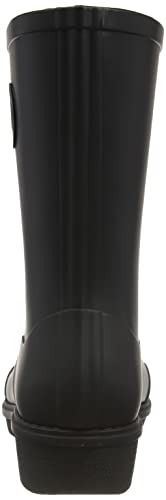 FitFlop Women's Wellington Boots Rain, Black, 8