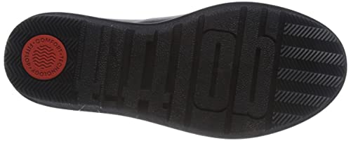 FitFlop Women's Wellington Boots Rain, Black, 8