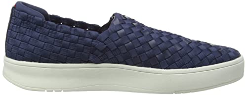 FitFlop Men's Loafer Flat, Navy, 13