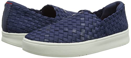 FitFlop Men's Loafer Flat, Navy, 13
