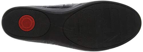 FitFlop Women's Petrina Patent Loafers, Black All Black 090, 36
