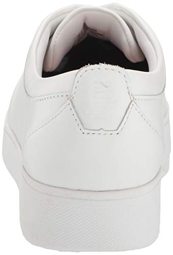 Urban White Leather Rally Sneakers for Women