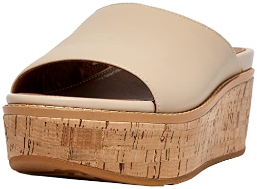 Women's Cork-Wrap Wedge Slide Sandals, Stone Beige