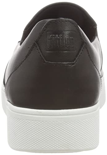 Black Leather Slip-On FitFlop Sneaker - Size 7