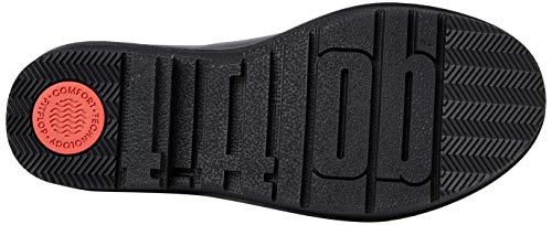 FitFlop Women's Wellington Rain Boot, All Black, 8