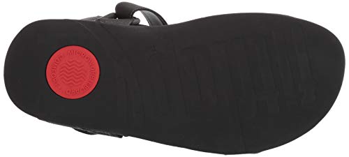 FitFlop Men's Ryker Sandal, Black, 11 M US