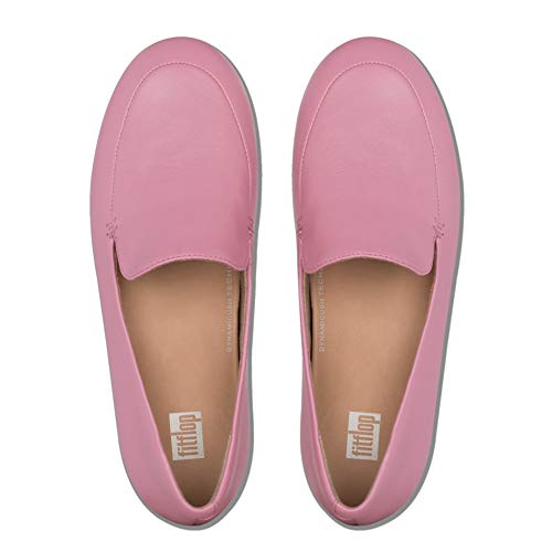 Rose Pearlised Loafers by FitFlop - Size 11