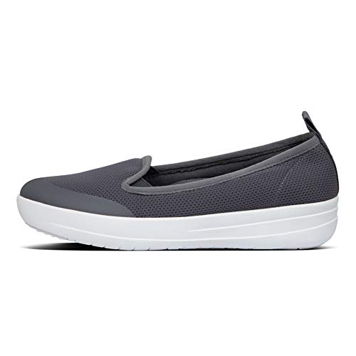 FitFlop Women's Loafer, Grey, 8.5