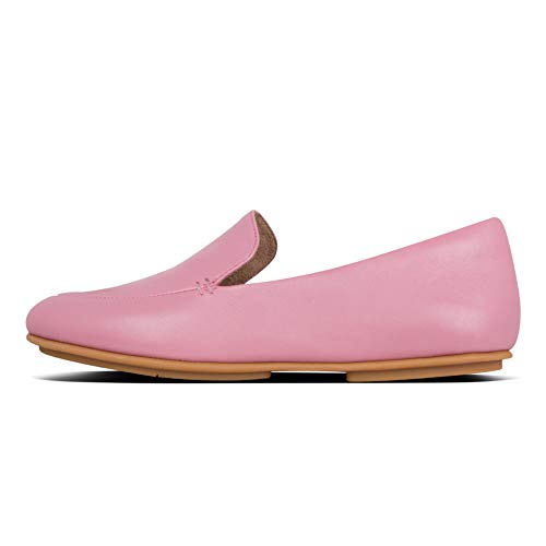 Rose Pearlised Loafers by FitFlop - Size 11
