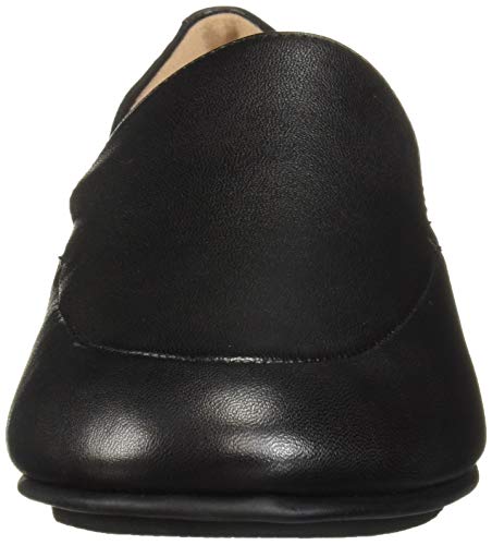 FitFlop Women's Lena Loafer Flat - Black, US 6