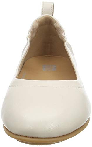 FitFlop Womens Loafers Ballet Flat, Stone,7