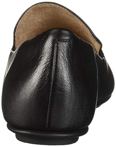 FitFlop Women's Lena Loafer Flat - Black, US 6