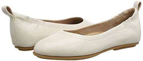 FitFlop Womens Loafers Ballet Flat, Stone,9