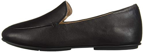 FitFlop Women's Lena Loafer Flat - Black, US 6