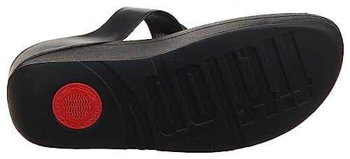 FitFlop™ Women's Metallic-Trim Toe-Post Sandal (Size 9)